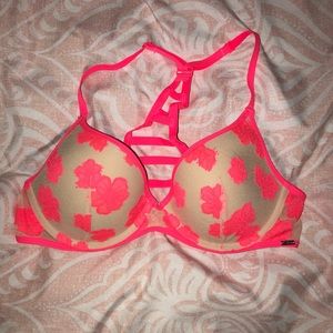 VS PINK coral/pink bralette